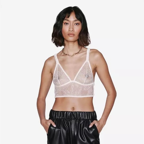 ANINE BING Violet Bralette - Picture 1 of 4